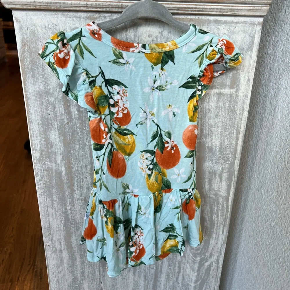 Floral Button-Front Dress - Picture 2 of 3